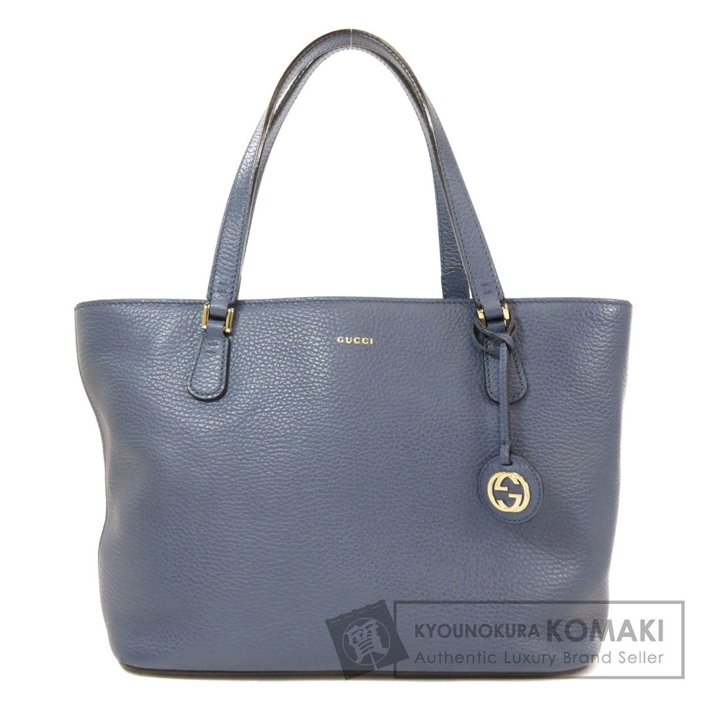 Gucci Logo Calfskin Tote Bag - Picture 2 of 11